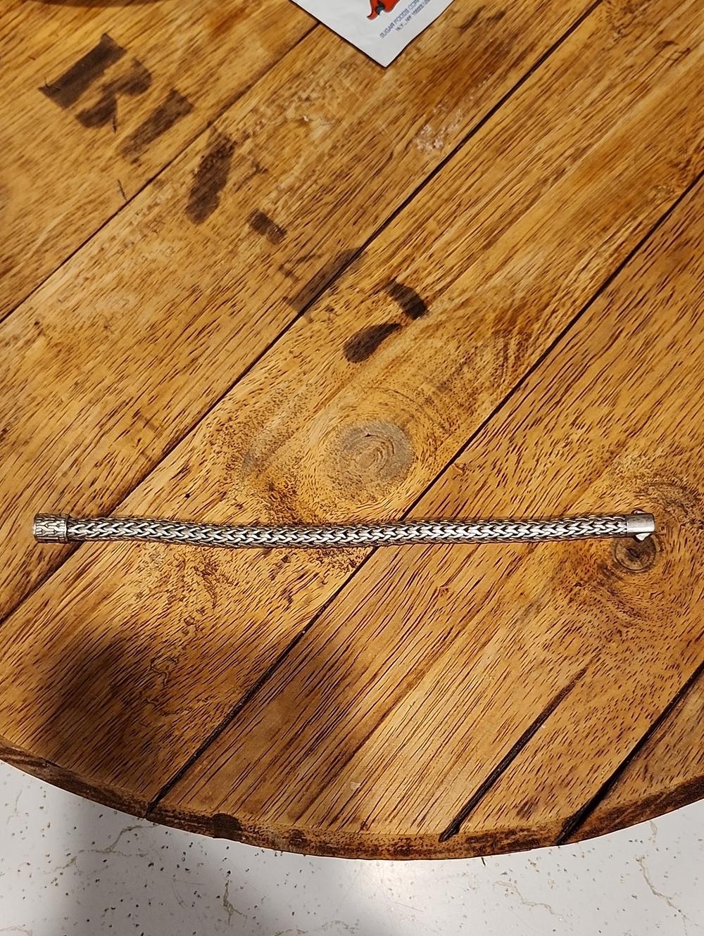 Sterling Silver Braided Bracelet